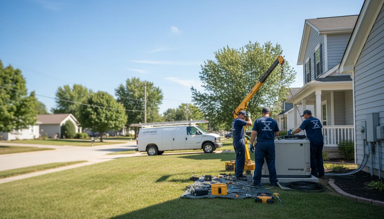 Generator Installation in Sciota, IL near me